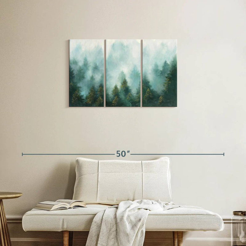 Alvord Misty Forest View, 20" H x 33" W