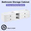 84'' W Wall Mounted Double Bathroom Vanity Base