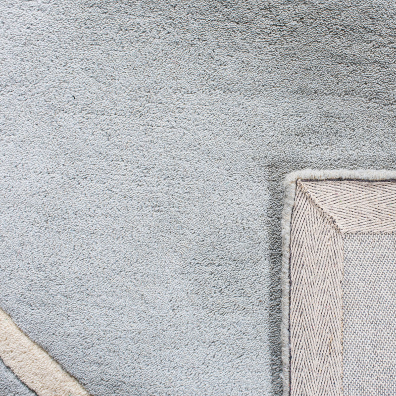 Teresita Hand Tufted Wool Geometric Rug, Rectangle 5' x 8'