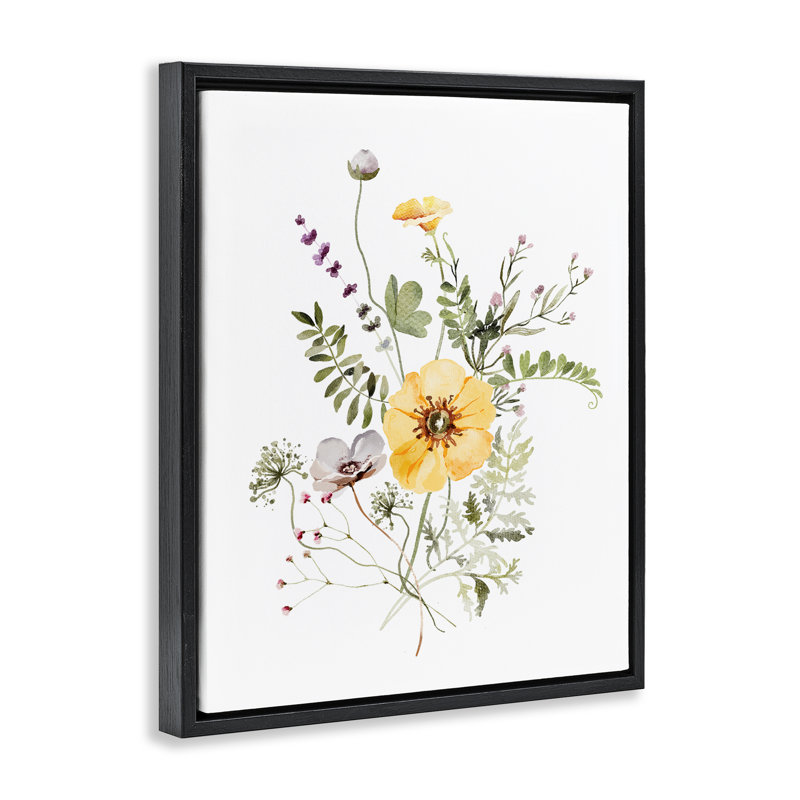 Cadre flottant Gardening, Cadre flottant noir de jais, H 21 po x l 17 po