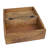 Doody Mango Wood Handmade Floral Decorative Brown Box with Hinged Lid Set