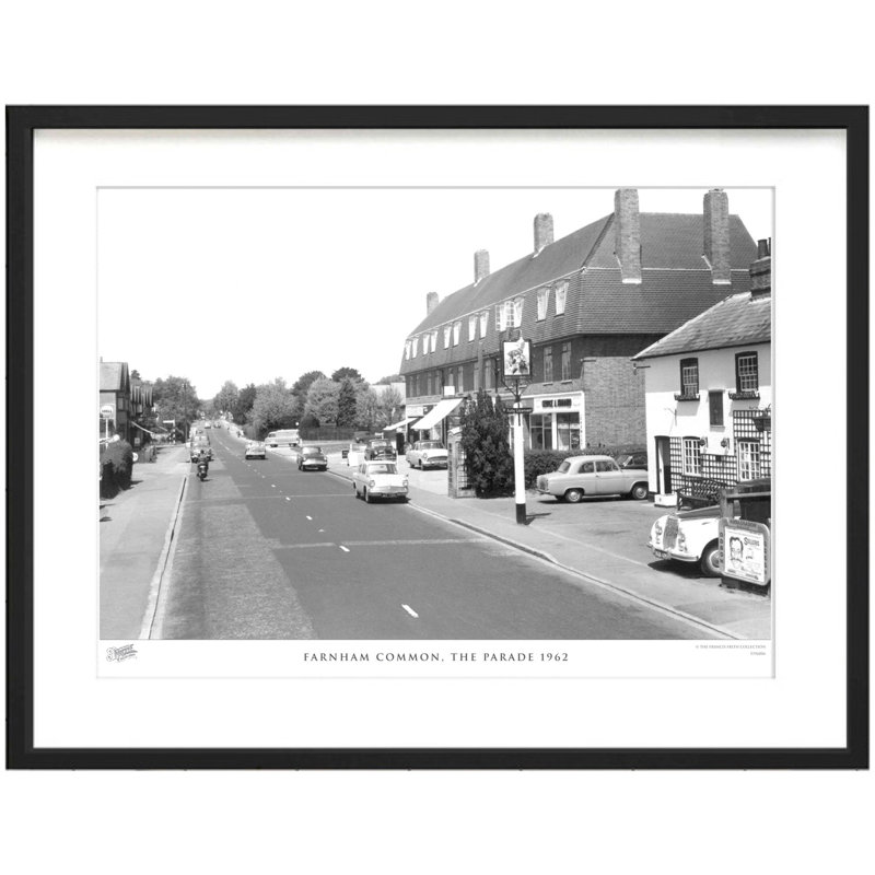 Farnham Common, The Parade 1962 by Francis Frith - Single Picture Frame Print, 40cm H x 50cm W x 2.3cm D