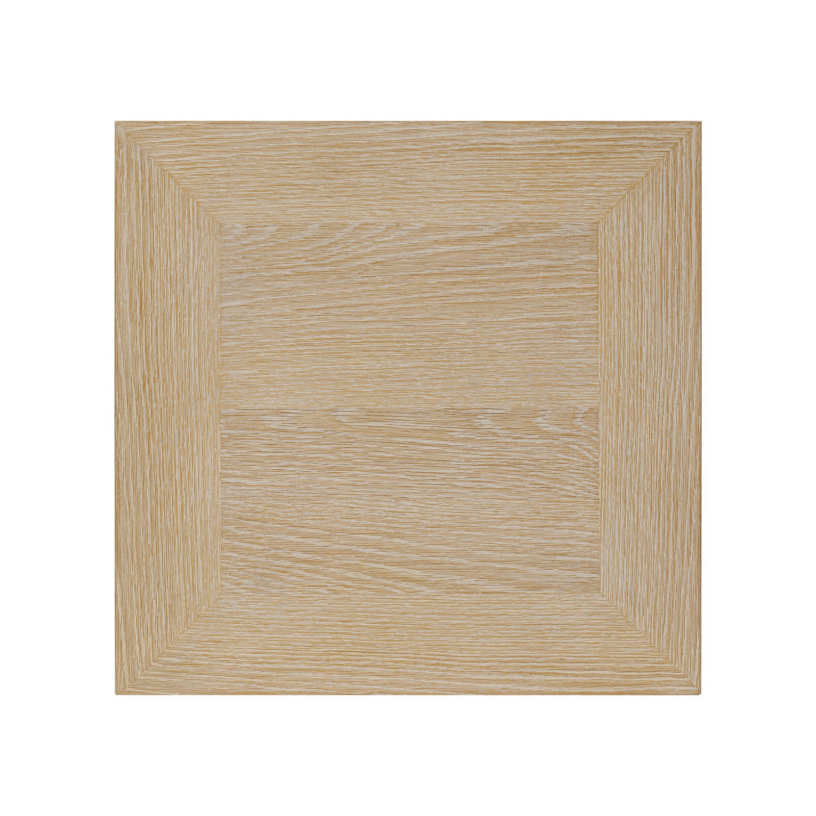 Swerve End Table, Bleached Oak