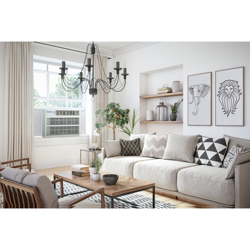 Perfect Aire 25000 BTU Window Air Conditioner for 1500 Square Feet with Heater and Remote Included