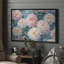 Art mural sur toile encadrée - rosé doux et jardin floral blanc avec expressif - 16 po x 24 po, 24 po x 36 po-1376513039-1376513024