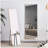 solid wood frame full length mirror