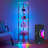 Adjustable Height LED Floor Lamp With Shelves, Music Sync RGB Lighting, Wireless Charging, Dimmable & Timer Function, App & Alexa Control, Perfect For Home & Office Decor
