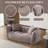  Compression Bean Bag Sofa Large Bean Bag Chair Tufted Loveseat-579558655