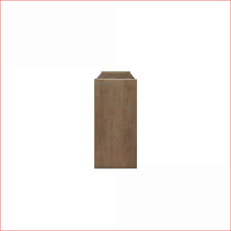 Latitude Run® Rich Coca Finish Coffee Table for Living Room, 2 Spacious ...