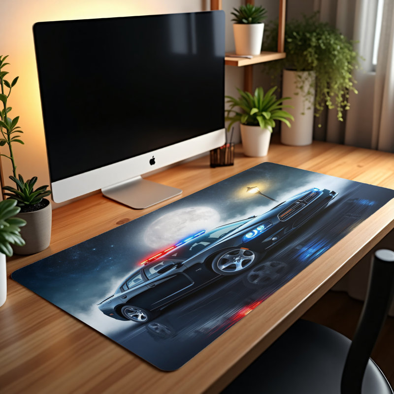 Polyester Desk Pad, 31.5x15.5