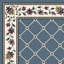 Tapis à motif floral en treillis Alminus Signature Symphony-1288995877