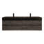 Ensemble de meuble-lavabo double mural 71 po Golitz-660665861
