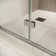 Ausa 36" x 72" Semi-Frameless Bi-Fold Shower Door with CrystalTech Treated 1/4" Tempered, Clear Glass