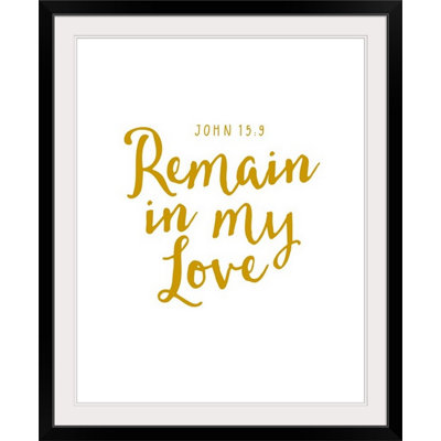 « john 15:9-scripture art », art textuel