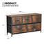 Commode en fer à 5 tiroirs 39,5 po Nilio-1013503892
