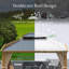 Auvents et pavillons de jardin durables (doit inclure la structure), pavillon de jardin en aluminium et bois d'aspect acier