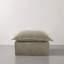 31.8cm Wide Square Solid Colour Ottoman-134684760