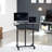 Vivo Mobile Height Adjustable Desk Cart with Sliding Keyboard Tray (CART-V06A)