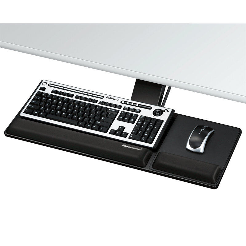 Plateforme pour clavier de bureau h 5,75 po x l 10 po