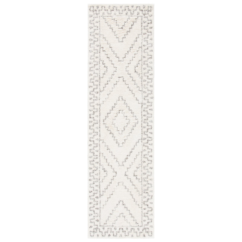 Gurganious Hand Tufted Performance Oriental Rug, Runner 2'3" x 8'