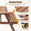 Table de pique-nique en bois brun pour 8 personnes, table de camping en plein air avec 2 sièges, jardin, bricolage avec 2 bancs intégrés, capacité de 2220 lb