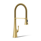 Graze Single-Handle Semi-Professional Kitchen Sink Faucet With 24-5/16-In Spout