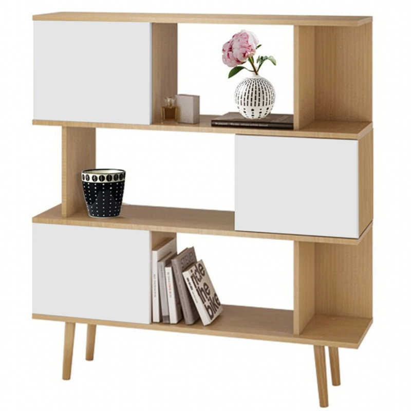 Calgary 129.9cm H x 120cm W Standard Bookcase