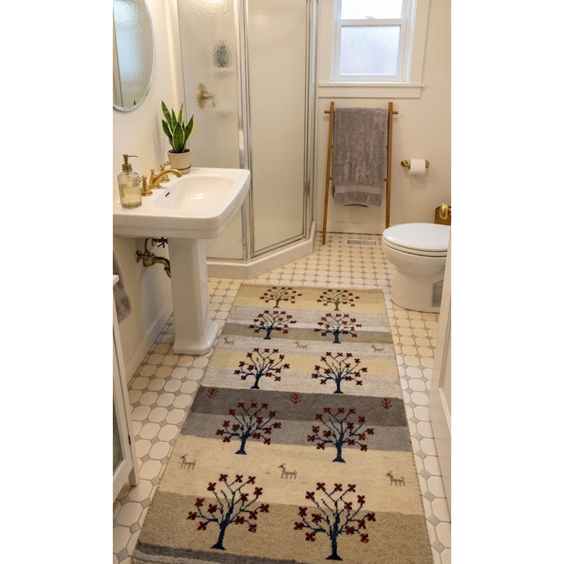 Maisy-May Performance Wool Floral Indoor Rug