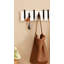 Portemanteau mural en bois massif Carrozz