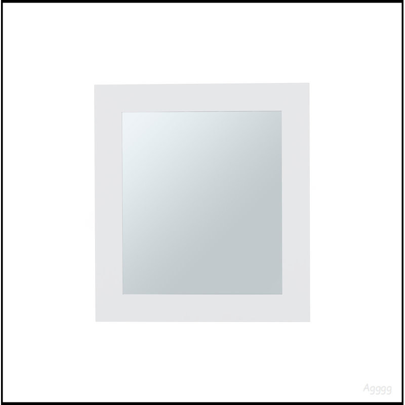 Luma Medicine Cabinet With Mirror Door 20.5" High Cabinet Organizer With Two Interior Shelves  For Bathroom, Kitchen, Mudroom