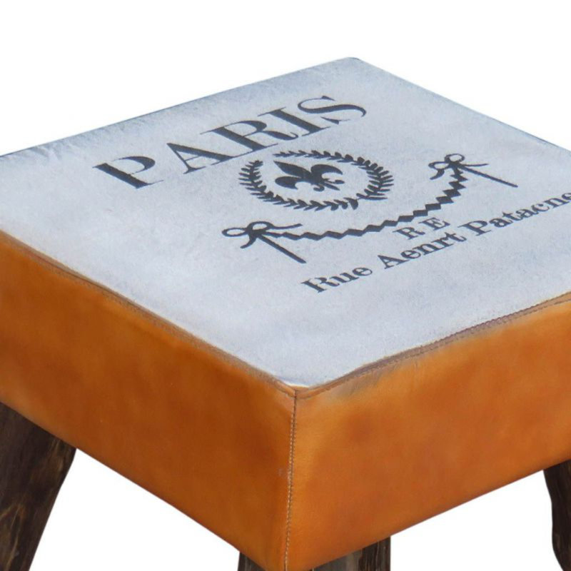 Solid Wood Accent Stool