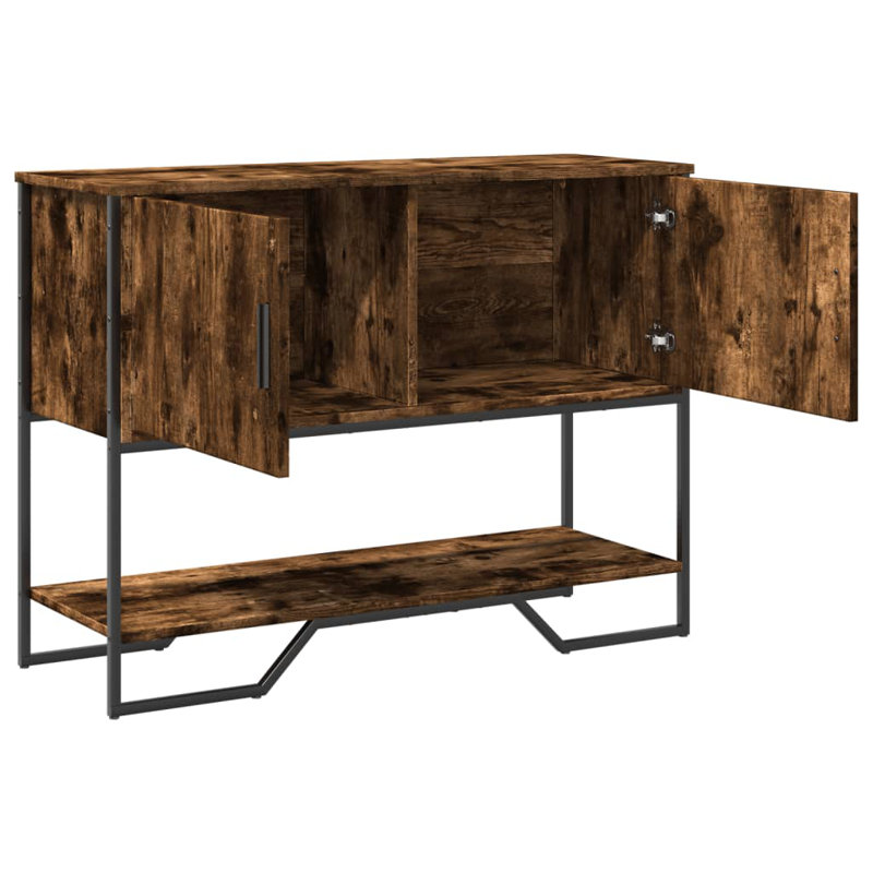 9-5 100cm Console Table, Smoked oak