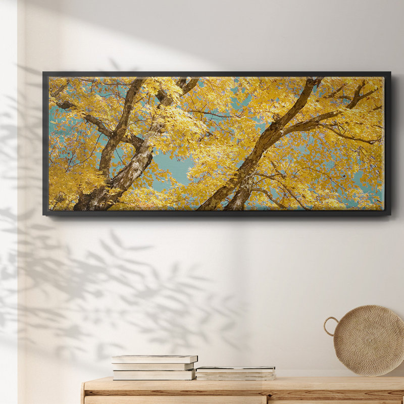 Tapisserie d'automne V - toile encadrée, H 8 po x l 20 po