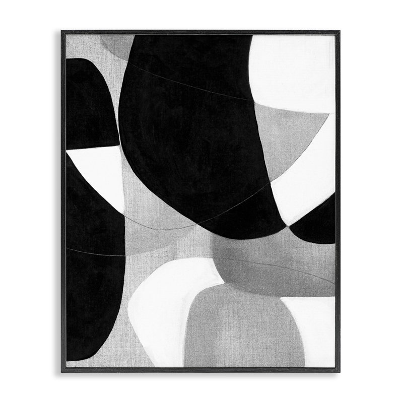 «Gochlee Art» par Kippi Leonard, Giclée encadrée noir minuit, H 20 po x l 16 po