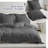 100% Linen Euro Sham Covers With Ruffle, 2Pcs Pillow Covers 26X26 Inches-115133255