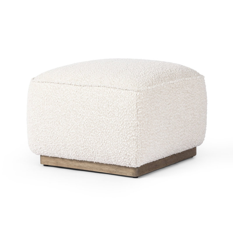Sinclair Square Ottoman-21", Knoll Natural Polyester Blend
