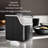 COWSAR 33 Lb. Daily Production Nugget Clear Ice Countertop Ice Maker, Sonic Ice, Self-Cleaning, Shell Type Lid, Continuous ice making-101527785