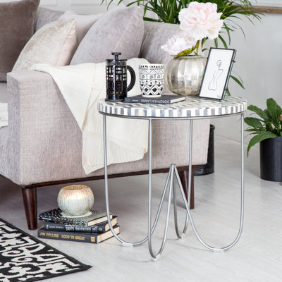 Porter Round Side Table by Adore Decor