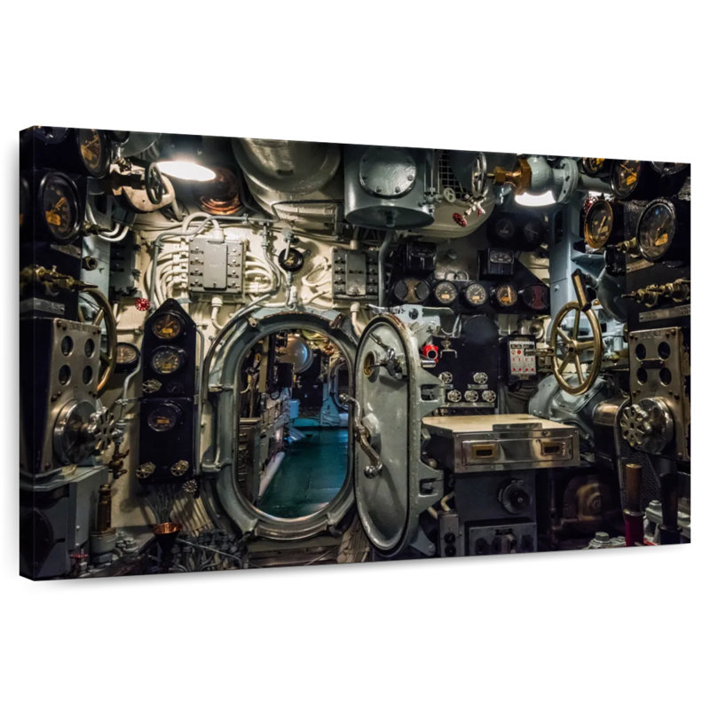 Salle de contrôle sous-marin Mait, H 16 po x l 24 po