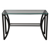 Rawlin 52'' W Glass Console Table
