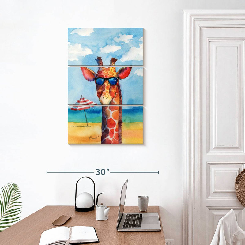Ketti Hip Shades - Giraffe, 32" H x 20" W