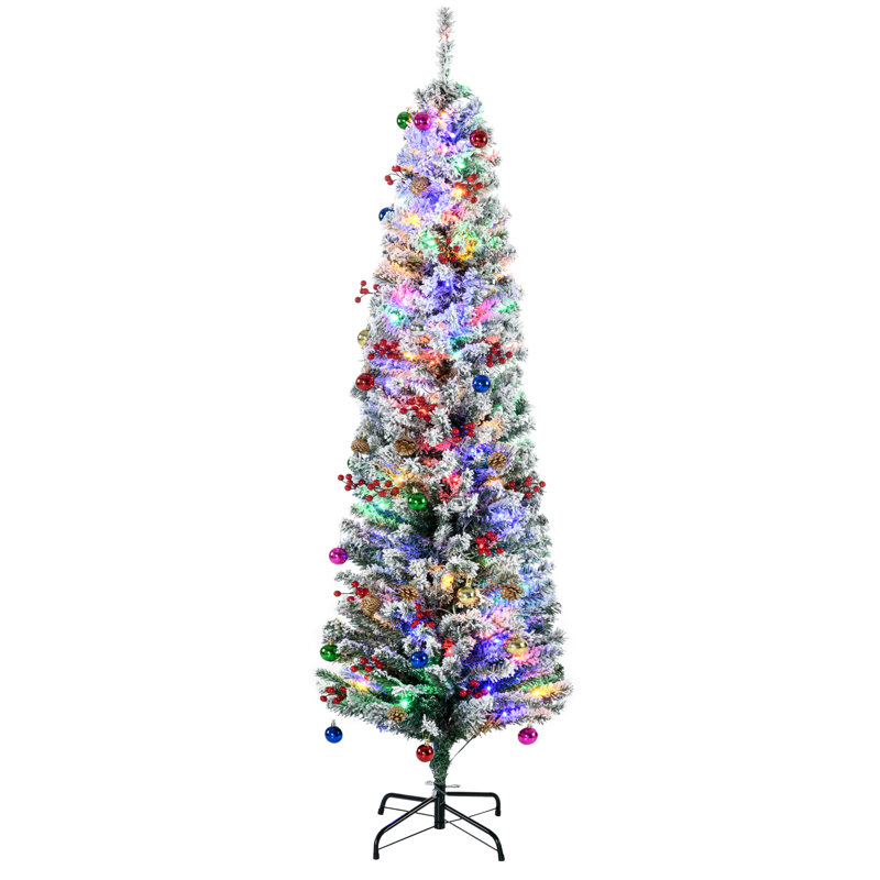 6' H Lighted Artificial Christmas Tree