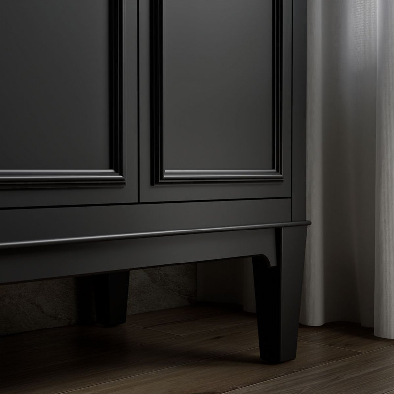Southerk 60-In Bathroom Vanity Set, Slate Gray