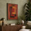 Geometric Earth Tones Abstract - Wrapped Canvas-1561262358-1561262365