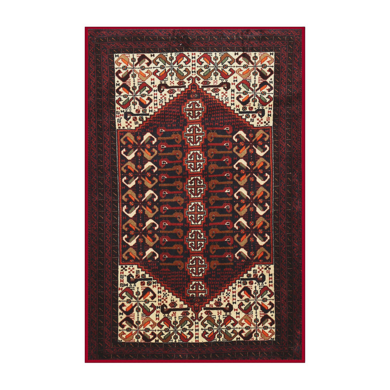 Southwestern Indoor Rug, Rectangle 5' x 8'