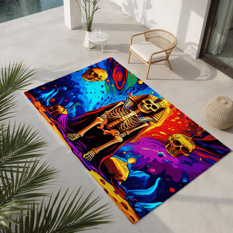 Tapis intérieur et extérieur Lush, Rectangle 1 pi 6 po x 2 pi 6 po