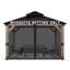 Moustiquaire pour pavillon de jardin Aoodor-95272002-95272006