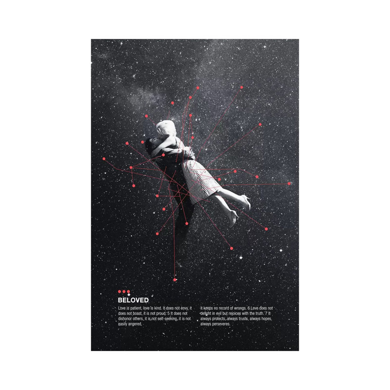 Beloved by Frank Moth - Print on Canvas, Wrapped Canvas, 66.04cm H x 45.72cm W x 3.81cm D