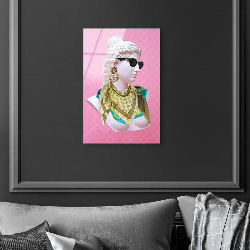 Interpretation II Canvas Fashion Print by Oliver Gal, 15"H x 10"W, High-Gloss Acrylic Print