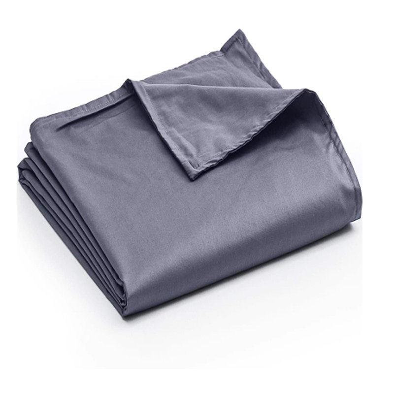 Housse amovible en fibre de bambou RIX pour couverture lestée, l 80 po x L 87 po